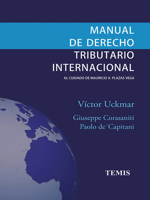 cover image of Manual de derecho tributario internacional